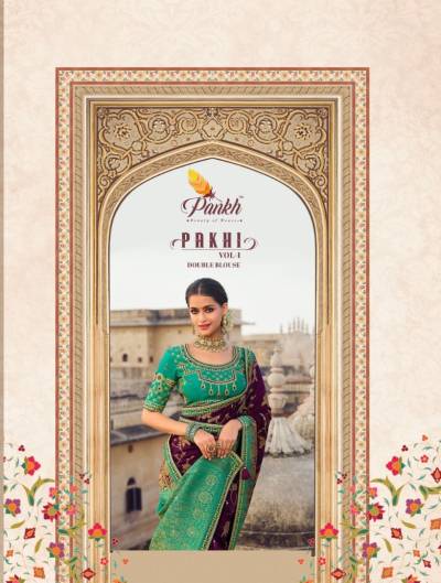 PAKHI VOL-1 BY PANKH DESIGNER SAREE WHOLESALER IN INDIA